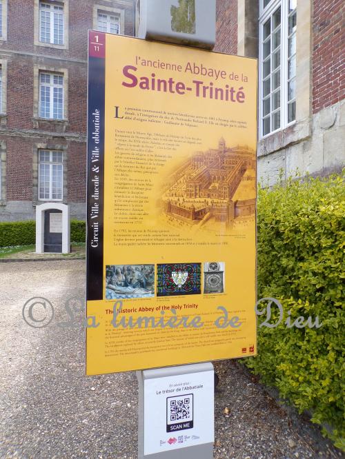 Fécamp, l'abbaye de la Trinité