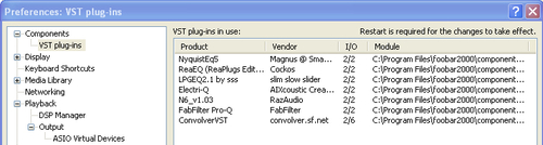 Foobar, rePhase & Crossvolver: un pcXO fir