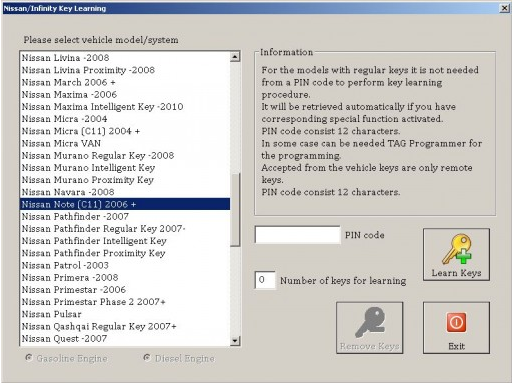 How To Program Nissan Key >> How To Use Sbb V46 02 To Add Key On Nissan Note 2007 Obd365 How To Program Nissan Key >> How To Use Sbb V46 02 To Add Key On Nissan Note 2007 Obd365