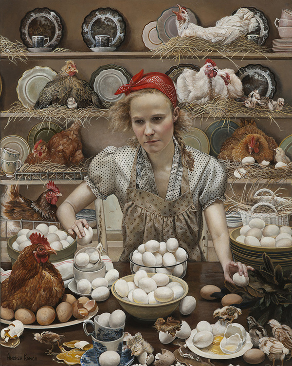 Samedi - Le tableau du samedi : Andrea Kowch 