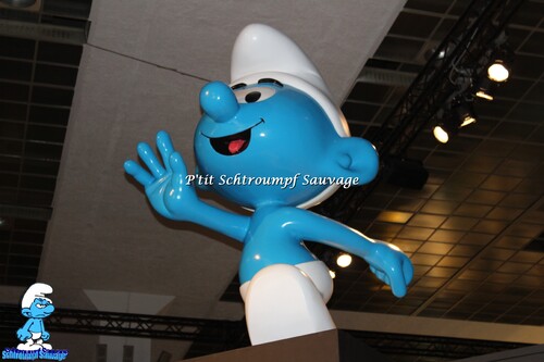 La Schtroumpf Expérience (Smurf Experience) à Bruxelles - juin 2018