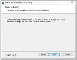 Installation de VirtualBox et W10 Technical Preview