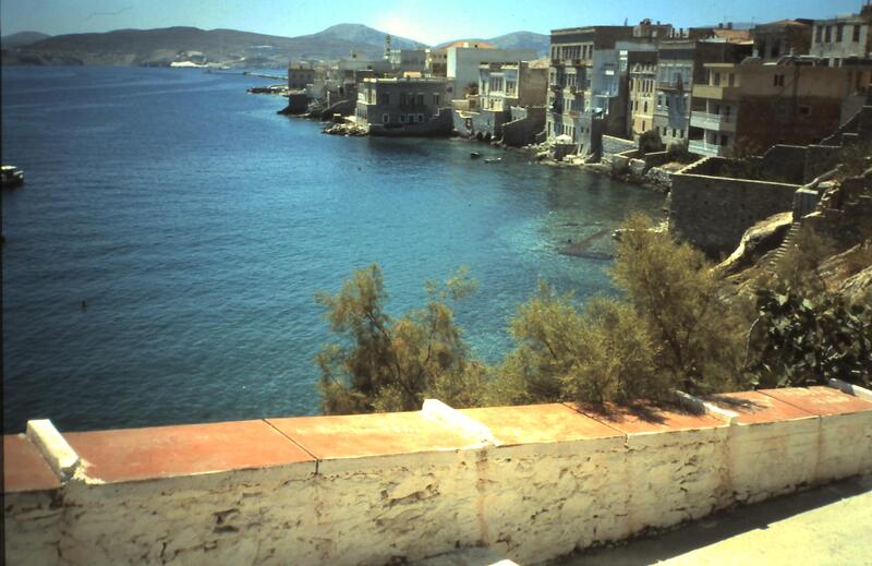 Sur l'île de Syros