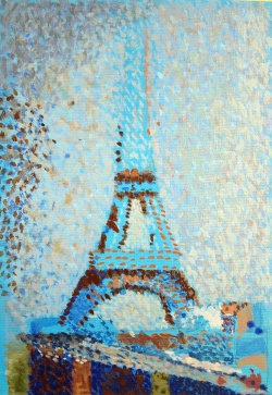 Georges Seurat - La tour Eiffel