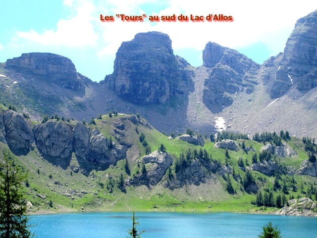 circuit: St André Les Alpes- Colmar les Alpes-Allos-Lac d'Allos-Allos-Col d'Allos-Barcelonnette-Lac de Serre Ponçon...