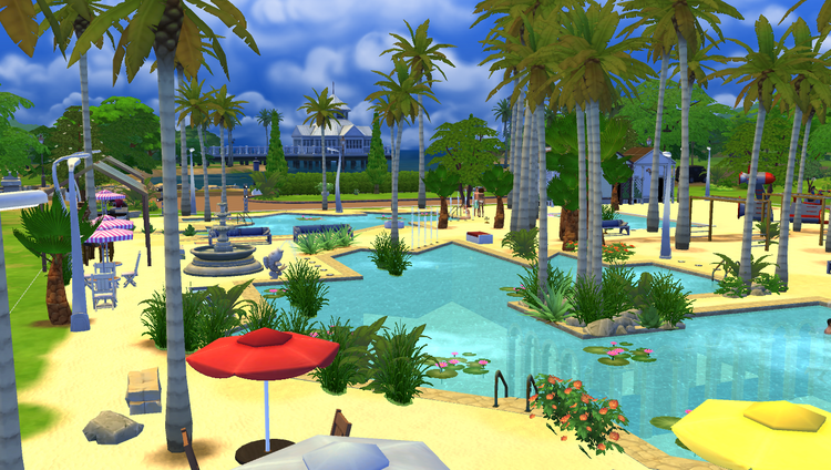 Sims 4 : Comme à la plage 