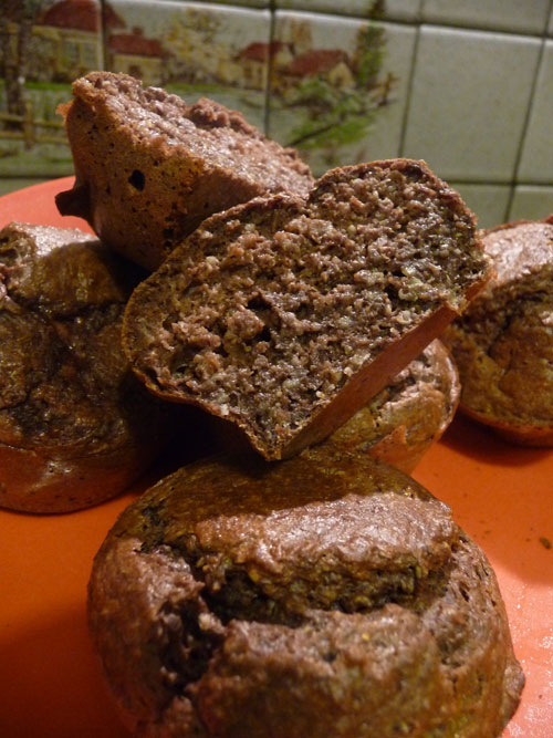 muffins chocolat et tofu soyeux