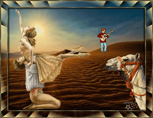 Défi fée capucine "Danse dans le désert"