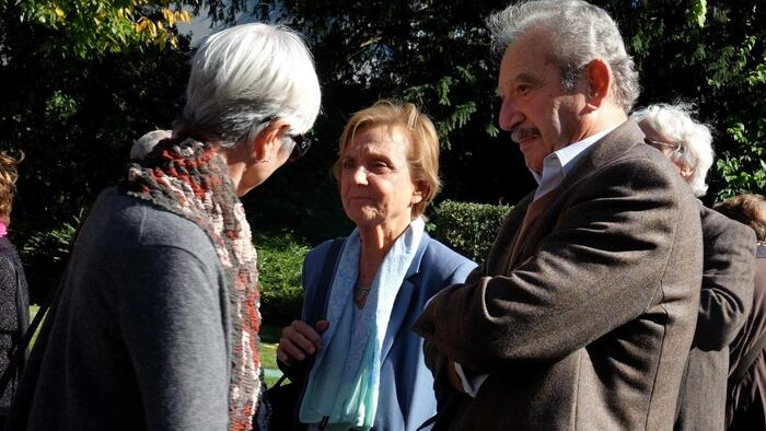 6 octobre 2016 - Cimetière du Père-Lachaise  5e anniversaire de l'inauguration   de la stèle de la Ville de Paris   aux victimes de l'OAS