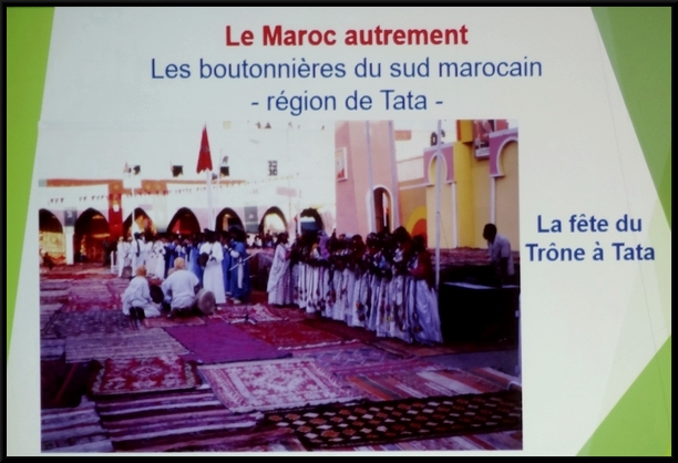 Pierre Pothérat a présenté "Le Maroc autrement", sous l'égide du Festival de Châtillon-Scènes "Cultures sans Frontières