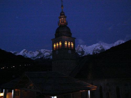 L'église éclairée