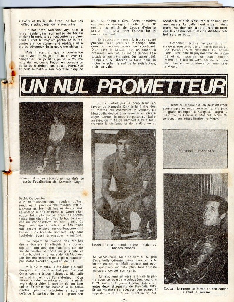 N°  6 - Février et Mars 1977