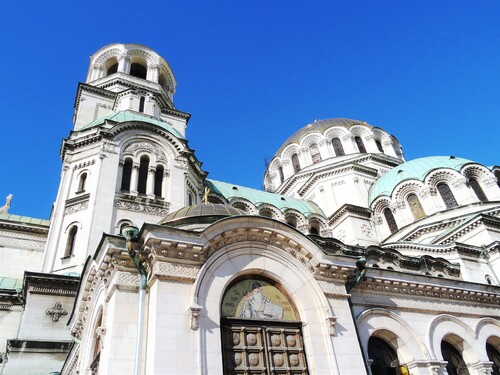 Autour de la Cathédrale Alexandre Nevski à Sofia (Bulgarie)