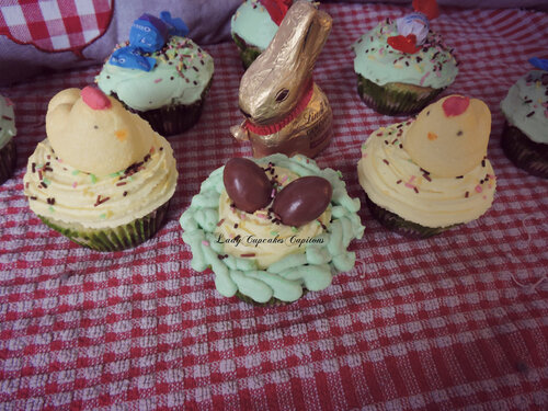 Cupcakes de Pâques pour la #bataille food #22
