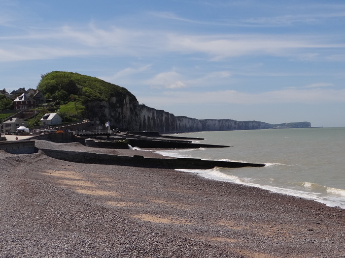 Veules les Roses : La plage