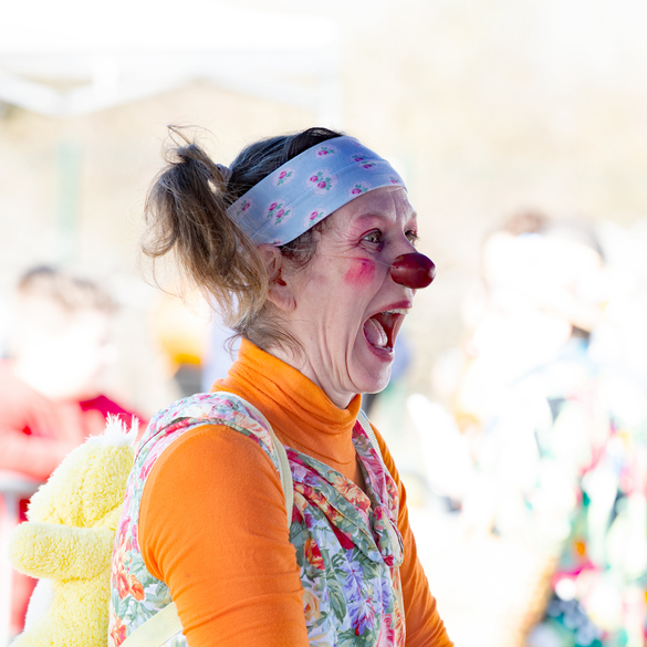 Valerie  Kurek, clowne va proposer un spectacle à Chaumont le Bois en août 2023