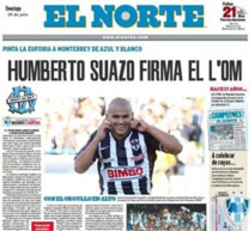 Humber Suazo l'histoire !