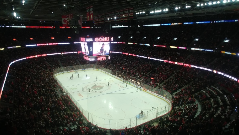 Montreal Canadiens versus Ottawa Senators at Canadian Tire Centre on December 14th 2022