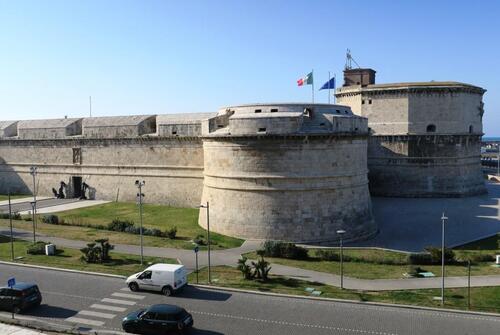 Le fort Michel Ange à Civitavecchia