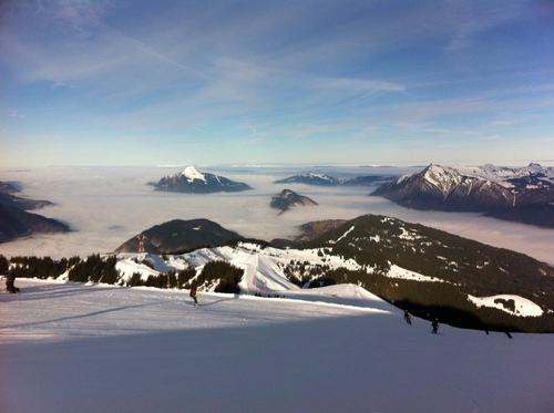 Vols et ski ... génial !