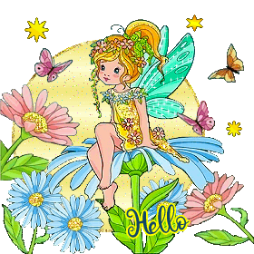 1083 - Coquinette fille fleur papillon - réception 07