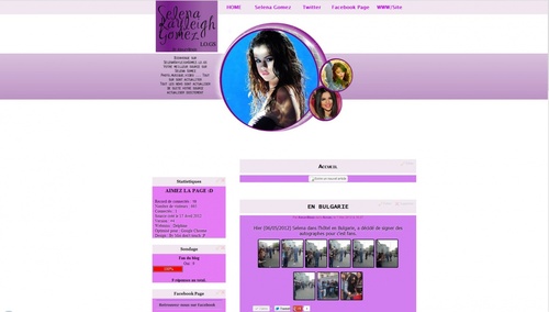 Versions du site