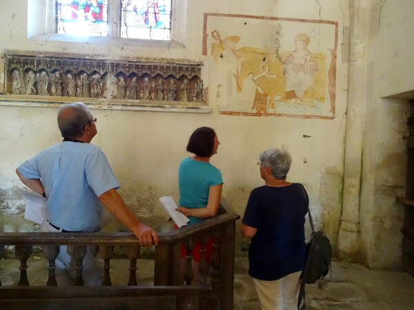 Visite de l'église de Noiron, avec "Un jour, une église"