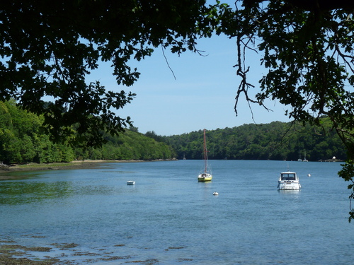 L'Odet,depuis le sentier du Perennou