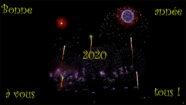 Bonne année 2020 ! 