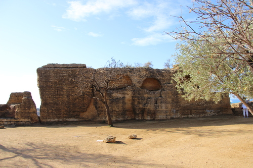 Agrigente, la vallée des temples, le temple d'Héra