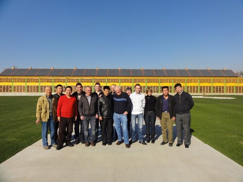 visite du Beijing Huaxiang International One Loft Race 