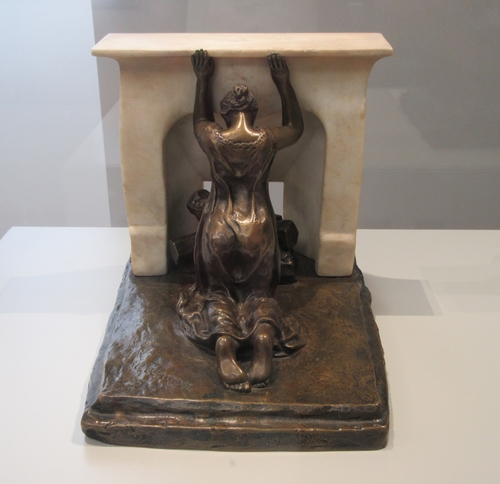 Visite du Musée de Nogent sur Seine avec l'ACC : la partie consacrée à la sculptrice Camille Claudel...
