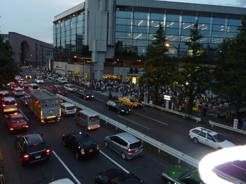 Jeudi Journee tranquilou, Tokyo Dome + Ikebukuro + Feu d artificice