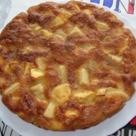 Recette de Gateau aux poires et pommes de mamie