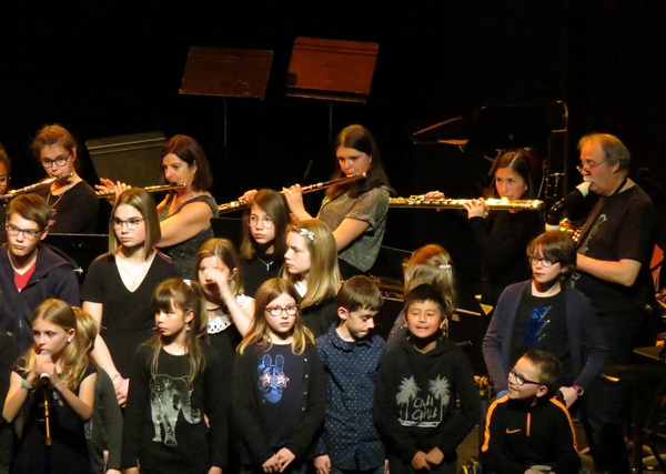 Le concert de l'Ecole Municipale de Musique (AMM) a eu un grand succès !