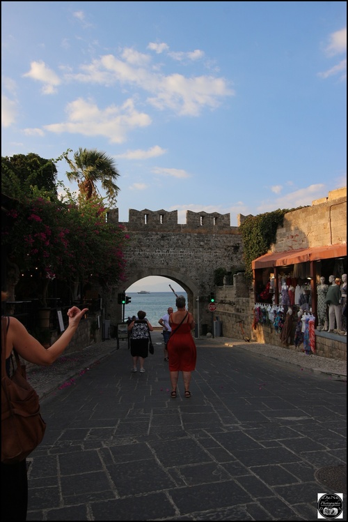 La vieille ville de Rhodes, l'île de Rhodes