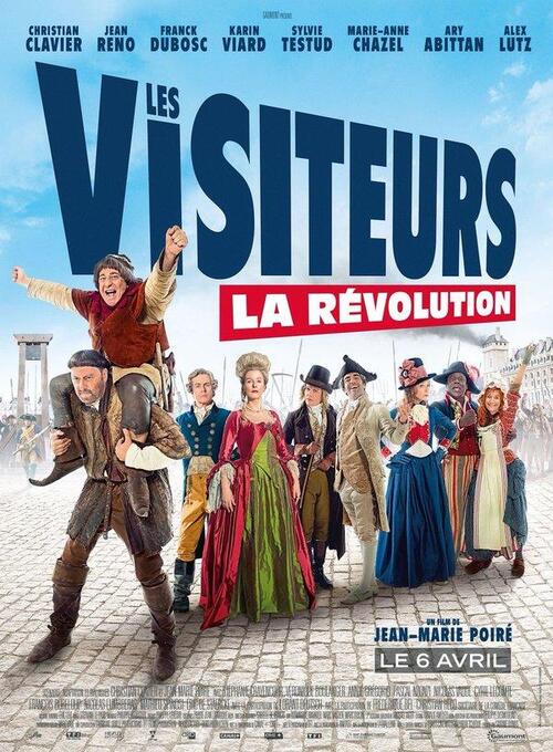 L'affiche du film Les Visiteurs : La révolution