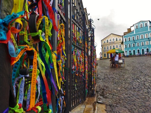 Salvador . rubans porte bonheur 