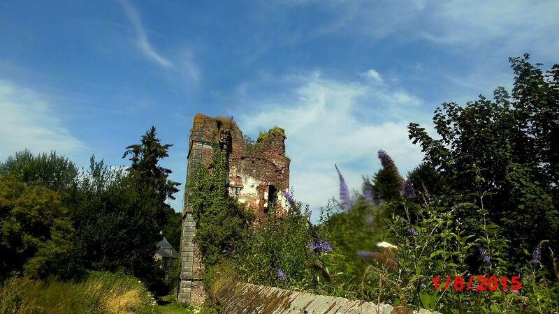 HIER VISITE AVEC MES AMIS DE L'ABBAYE D'AULNE A ENVIRON  KM DE CHEZ MOI