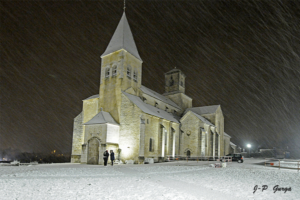 Jean-Pierre Gurga a pris de superbes photos de Châtillon sous la neige....