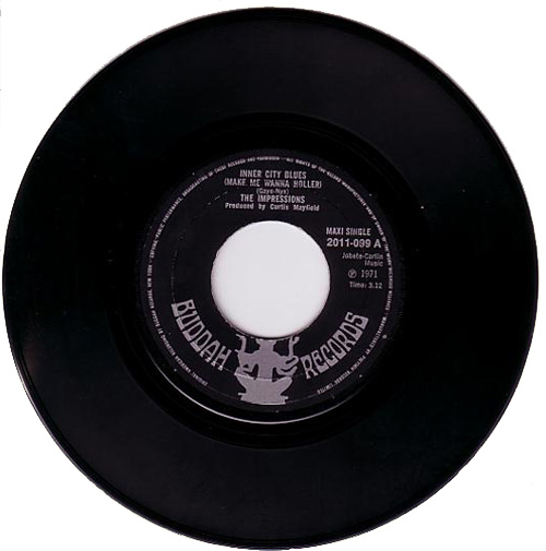 1971 : Single SP Curtom Records CR 1964 / CR 1964 Copy DJ Promo [ US ]  