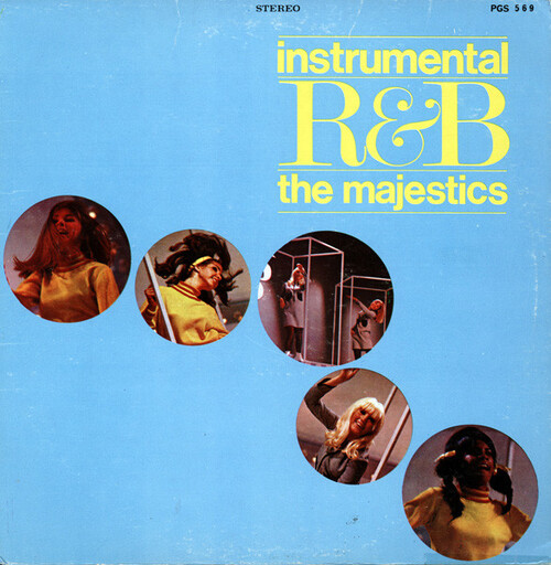 The Majestics : Album " Instrumental R&B " Arc Records AS732 [ CA ]