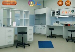 Jouer à Ekey Anatomical lab room escape