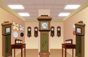 Clock showroom escape