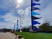 books flags festival flags