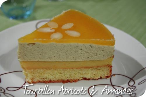 Tourbillon d’abricots et amandes