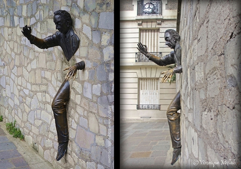 Une légende de Montmartre : Le passe-muraille