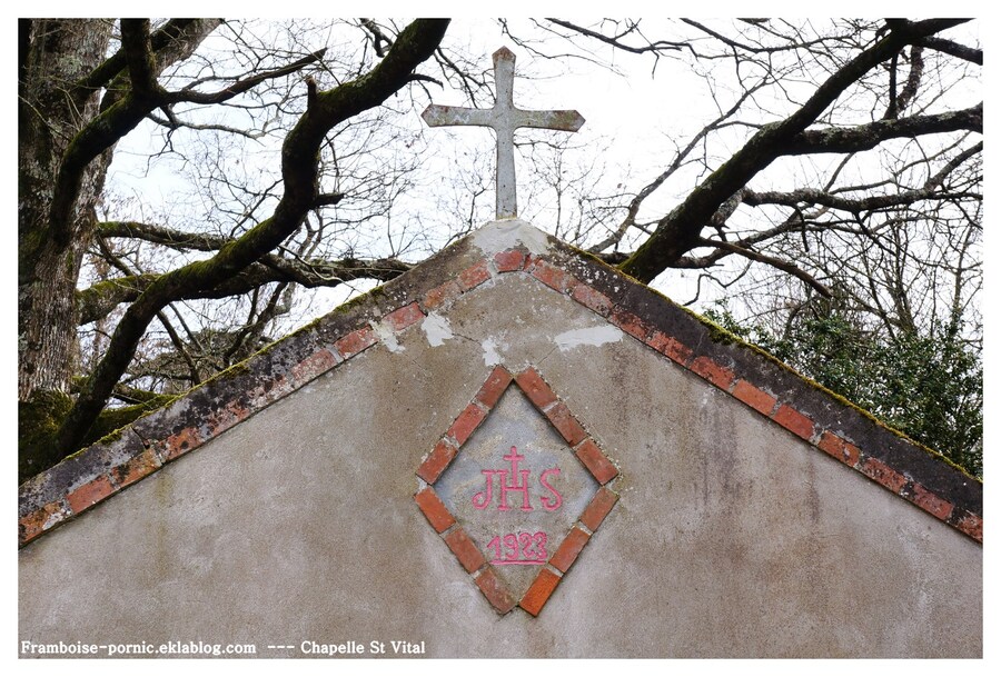 Chapelle St Vital commune de St Viaud