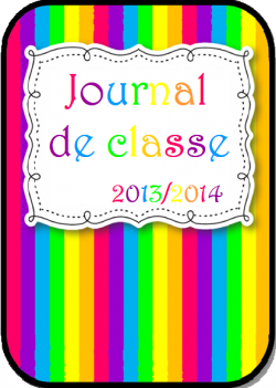 PAGES DE GARDE CAHIER JOURNAL