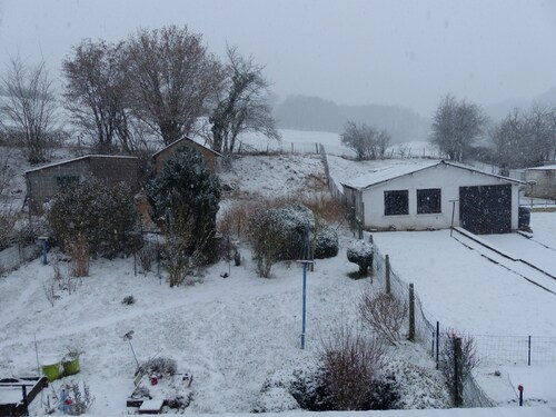 La neige est bien là!